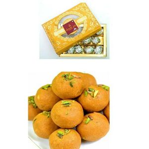 Dadi Sa Traditional Suger free Besan Ladoos